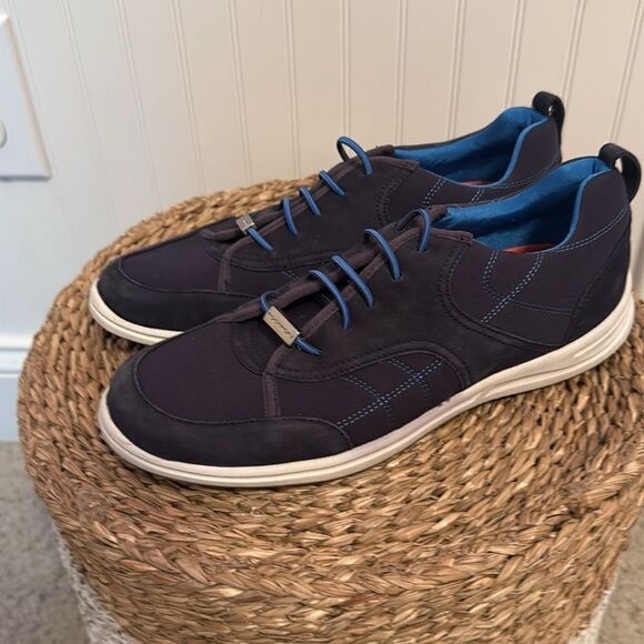 Rockport XCS Adidas WT Elastic Laceup |M76844 Deep Ocean| Size 9.5 - Great - Picture 3 of 8